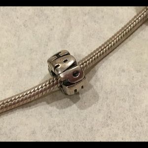 Cape Cod solid sterling silver bead